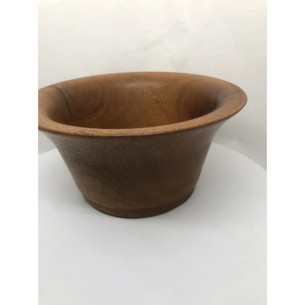 Hand Carved Wood Bowl 3